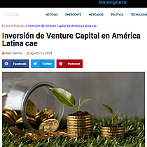 Inversin de Venture Capital en Amrica Latina cae